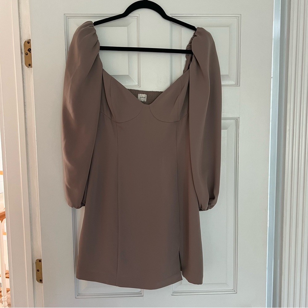 Elegant Women's Puff Sleeve Dress